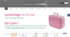 Desktop Screenshot of lucinevintage.com